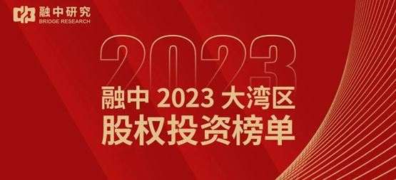 「合創資本」合創資本榮獲融中2023大灣區創業投資機構50強